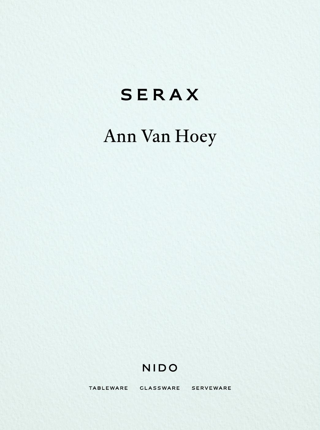 Serax | Ann Van Hoey