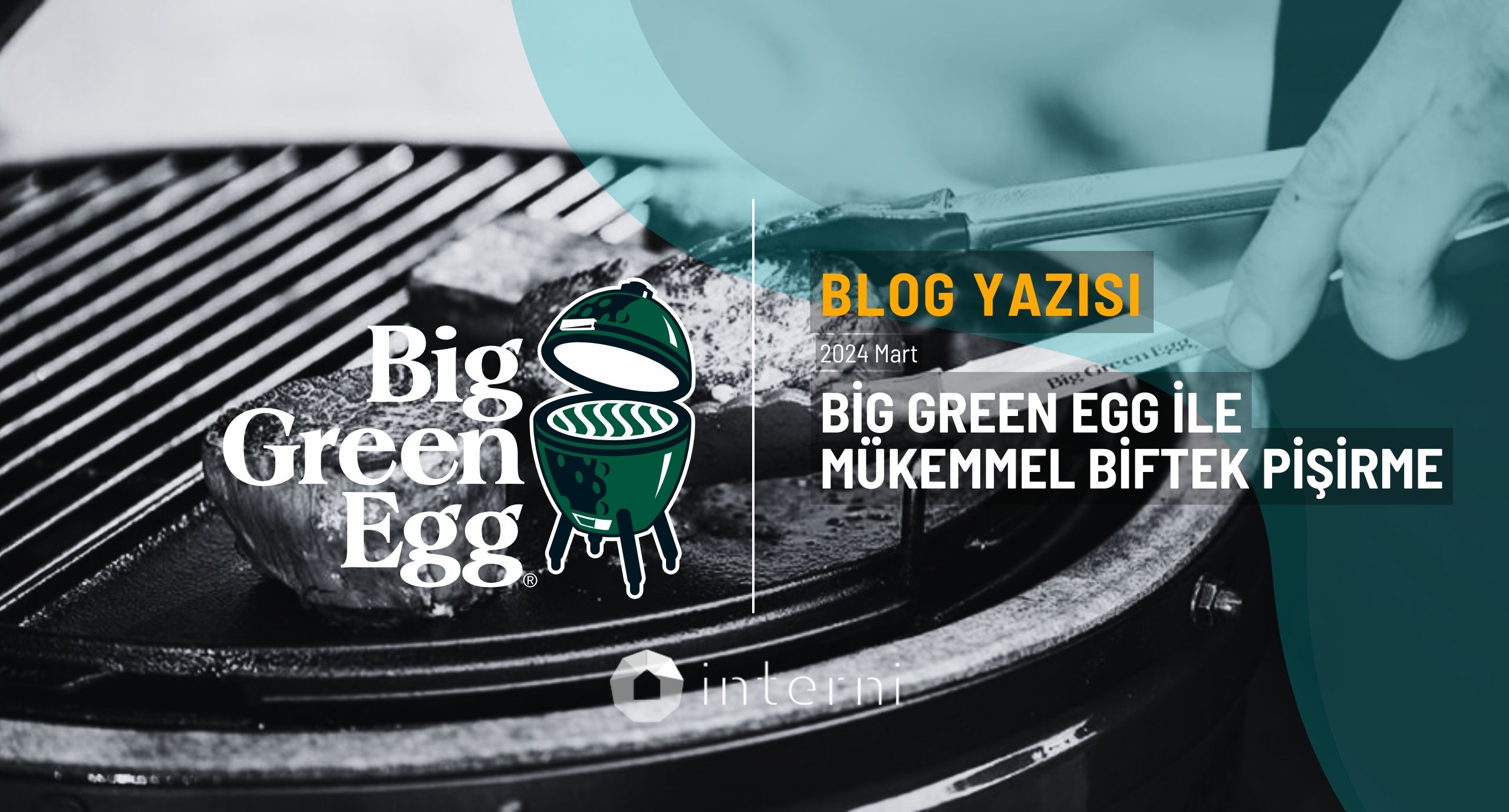 Big Green Egg ile biftek pişirme
